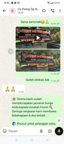 Testimonial Papan Bunga pancoran