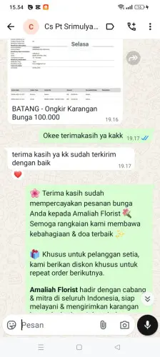 Testimonial Papan Bunga pancoran
